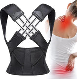 Adjustable Back Posture Corrector/ Slouching Relieve Pain Belt Women Men zv0y6i-kp