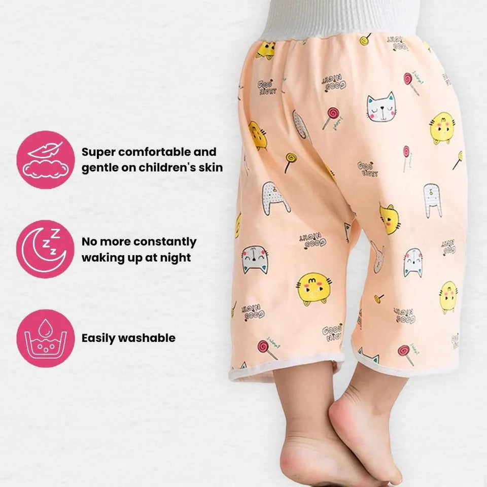 2 In 1 Baby Waterproof Leakproof Children Cloth Diapers Pant zv0y6i-kp