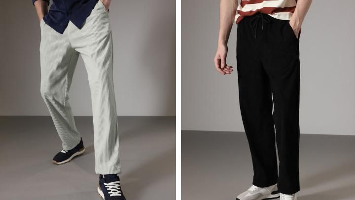Combo of 2 Men's Caudray Fabric Stylish Pants zv0y6i-kp