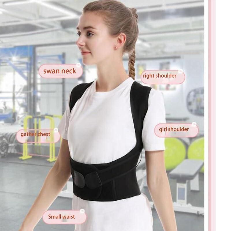 Adjustable Back Posture Corrector/ Slouching Relieve Pain Belt Women Men zv0y6i-kp