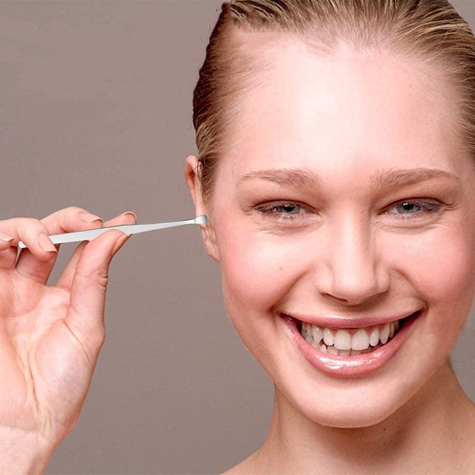 6 Pieces Ear Wax Removal Smooth Stainless Steel Kit zv0y6i-kp