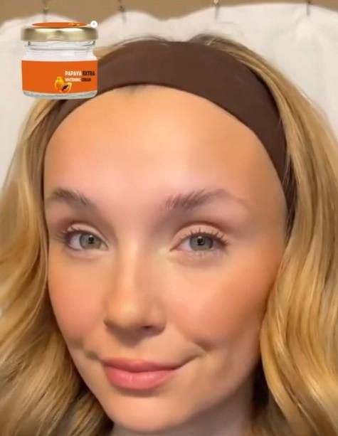 Papaya Whitening Cream for Dark Skin