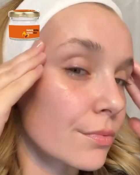 Papaya Whitening Cream for Dark Skin