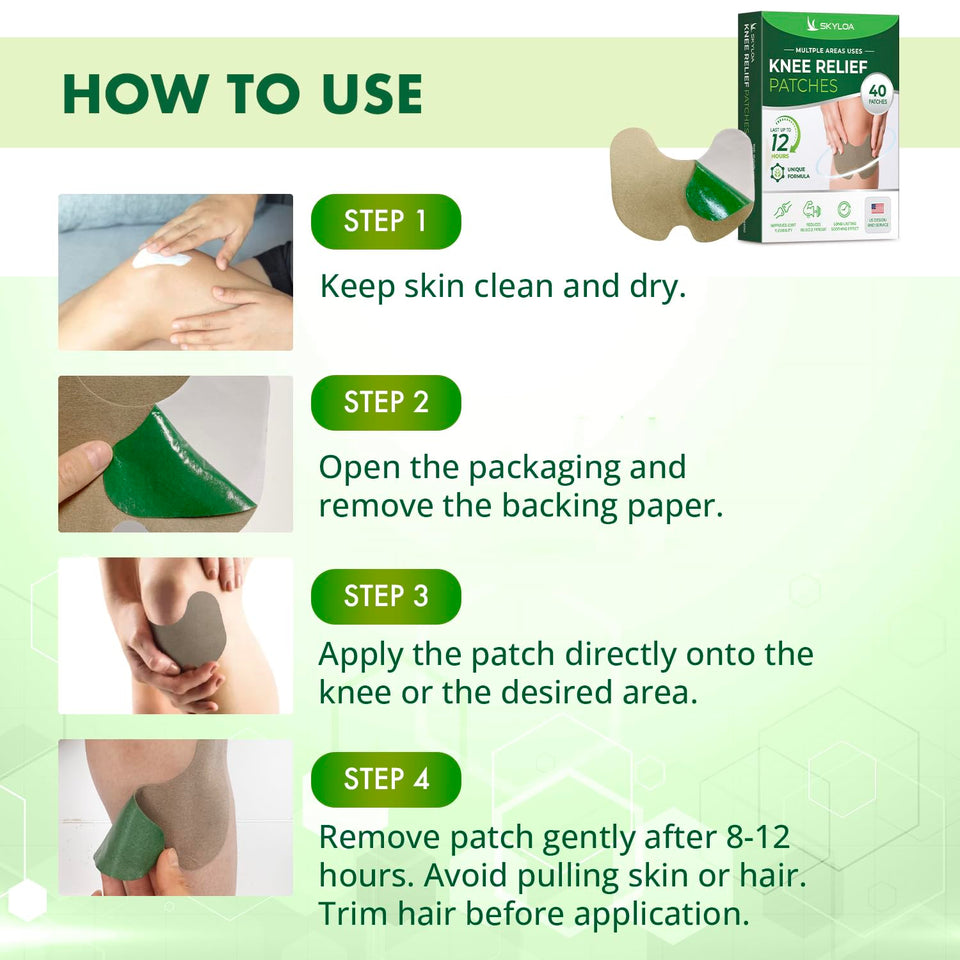Herbal Knee Patch ( 20pcs Pack )